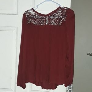 Loose fitting blouse